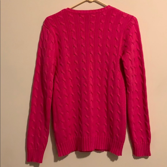 Ralph Lauren Pink Cable-knit Sweater- two sizes - Picture 2 of 7
